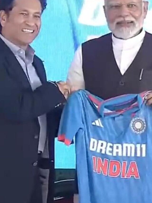 Sachin Tendulkar, Narendra Modi, Indian Cricket Team
